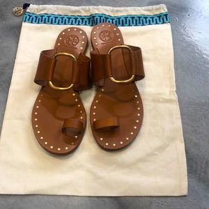 Brown Ravello Tory Burch sandals